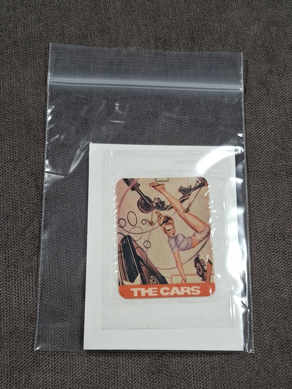 Vintage The Cars RIP Into Rock Hostess 50th Ann. Album Cover Stickers NEW